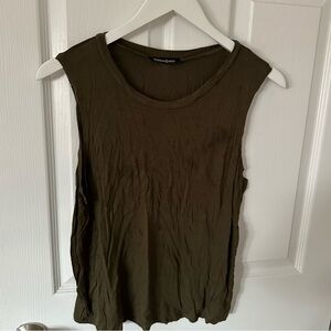 Olive Green Tank Top